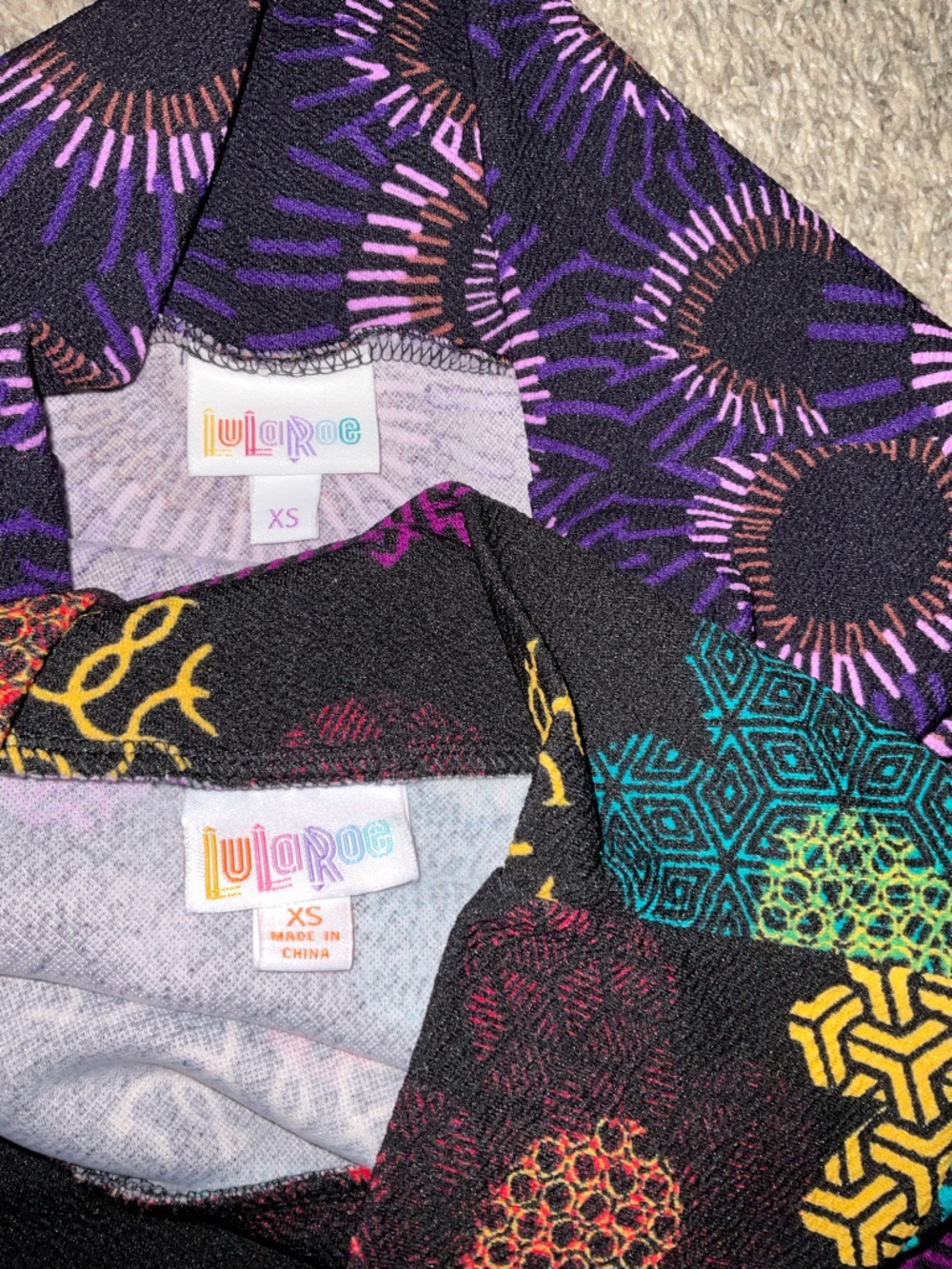 LuLaRoe Floral Patterned Pencil Skirts- Lots of stretch- Size XS - Picture 4 of 7